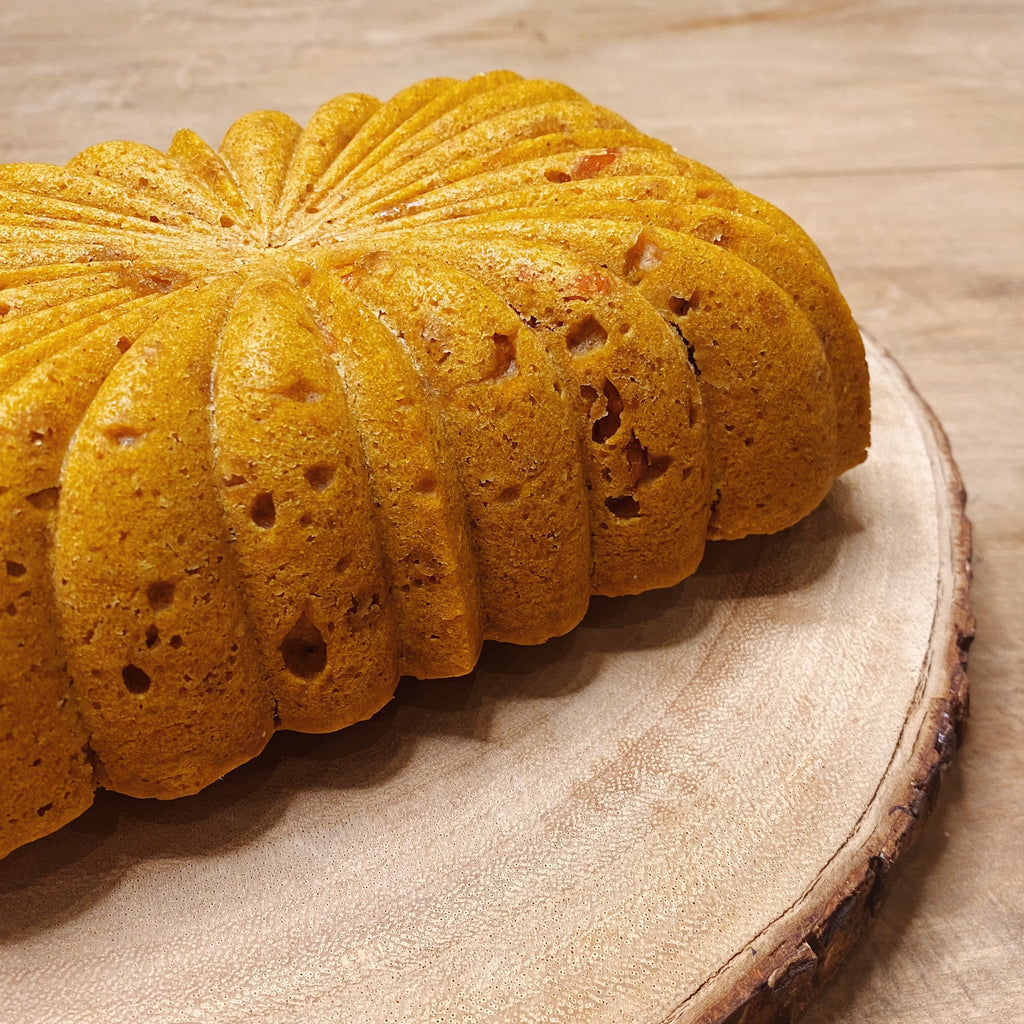 Moist Gingery Goji Pumpkin Loaf Cake | 南瓜枸杞生姜蛋糕