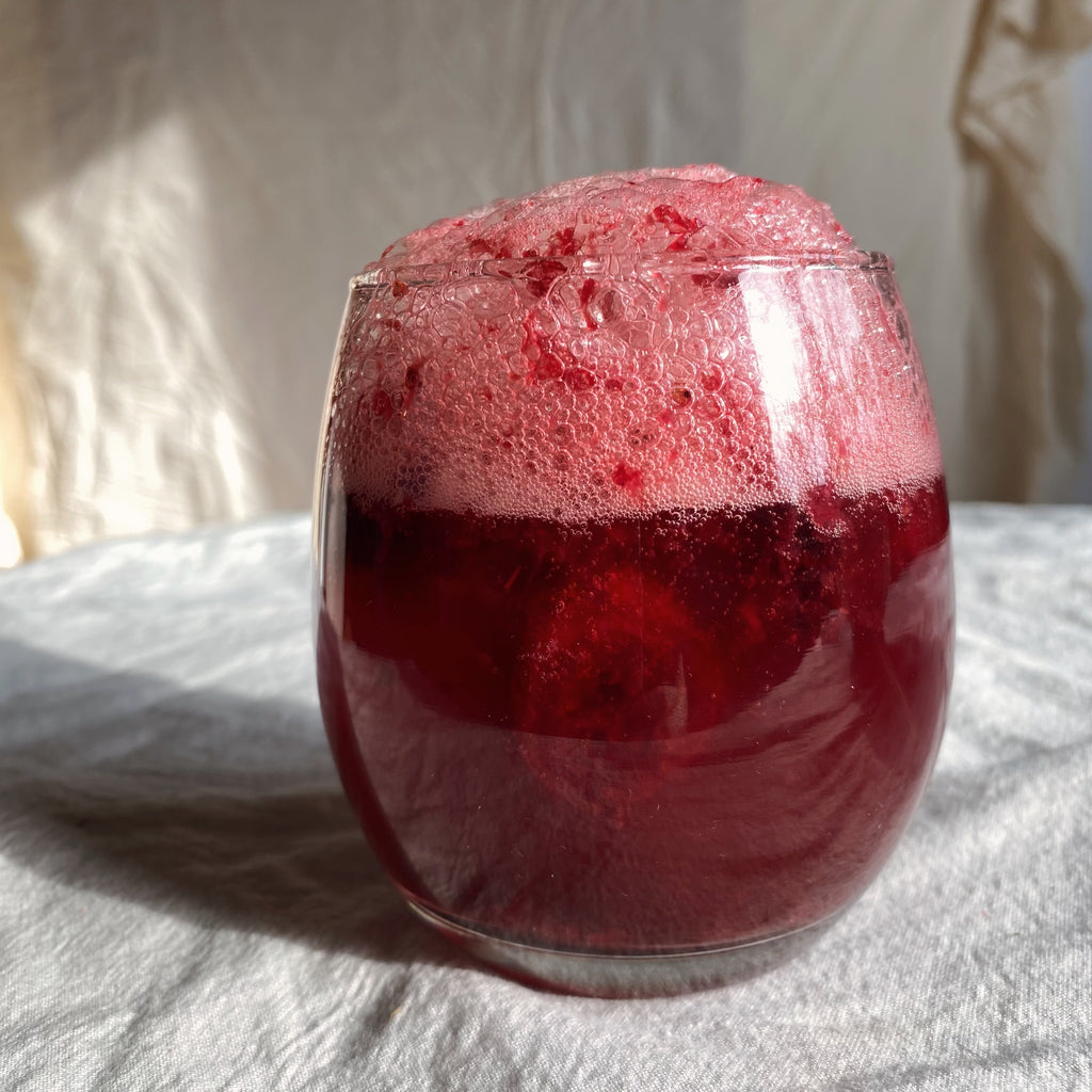 Hawthorn Berry Sparkling Mocktail