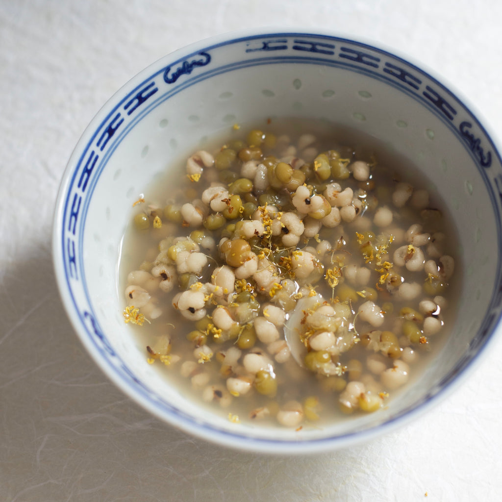 Pearl Barley & Mungbean Soup | 绿豆薏仁百合汤