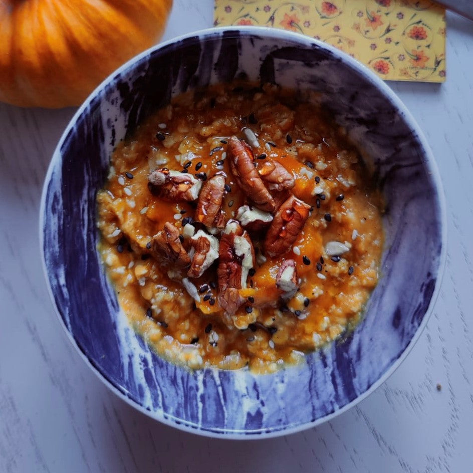 Pumpkin Spiced Porridge | 南瓜粥